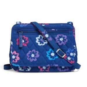 Vera Bradley Petite Crossbody, Ellie Flowers NWT